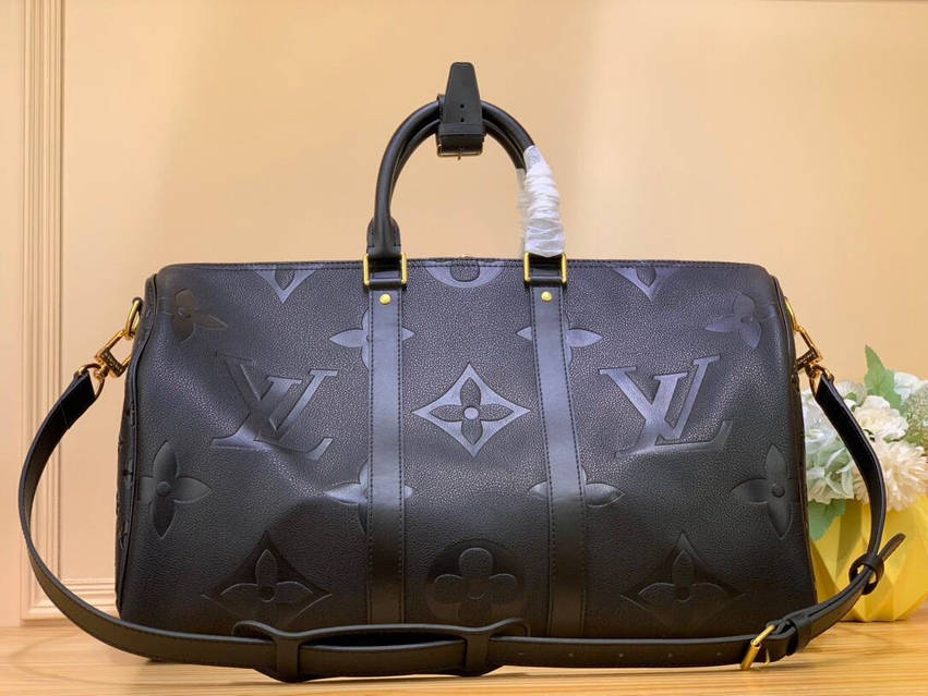 Сумка ручная кладь KEEPALL 45 Monogram Empreinte Giant Louis