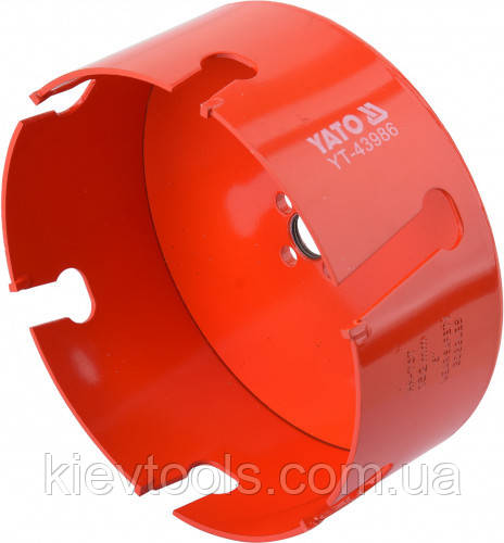 Універсальна коронка 92 мм для силікату, кераміки, плит OSB Yato