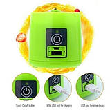 Портативний фітнес блендер USB Smart Juice Cup Fruits 4 ножі rose, фото 8