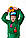 Зелений AmongUs "Амонг Ас" карнавальний костюм для дітей, фото 3