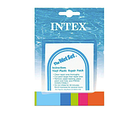 Ремкомплект для надувних виробів Intex, самоклейки 59631. Розмір 7 х 7 см, 6 шт