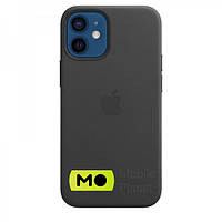 Apple Leather Case with MagSafe Black (MHKA3) for iPhone 12 mini