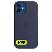 Apple Silicone Case MagSafe Deep Navy (MHL43) for iPhone 12/12 Pro