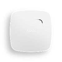 Бездротовий датчик диму із сенсором температури AJAX FireProtect (white)