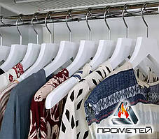 Прямий металевий утримувач для вішалок для магазинів одягу з нержавіючої сталі, діаметр труби Ø20мм, 25мм, 30мм, 32мм