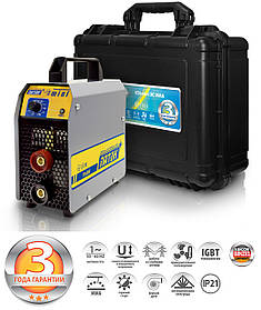 Зварювальний інвертор ПАТОН ВДІ-MINI DC MMA + Кейс