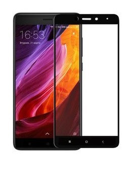 Скло захисне для Xiaomi Redmi 5A | Redmi Go (0,3мм, 5D, чорне) Full Glue