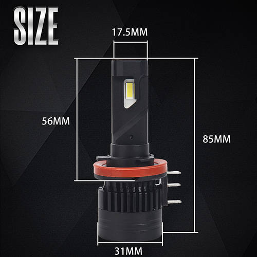 Светодиодные лампы для авто F3 LED + DRL(ДХО) цоколь H15, цена 2000 грн ...