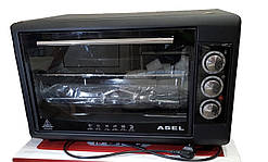 Електродуховка Asel AF-50-34 (гриль + конвекція + підсвітка, 50 літрів) Туреччина чорна