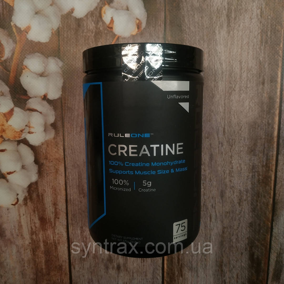 Rule 1 Creatine 375 g, креатин моногідрат Рул 1