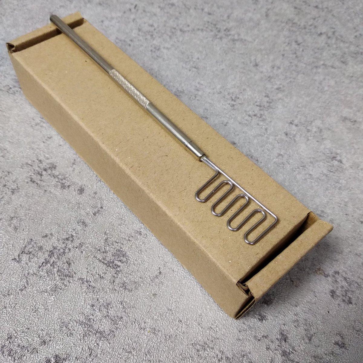 Зонд логостимулон Гребінець (Металева рукоятка), фото 1