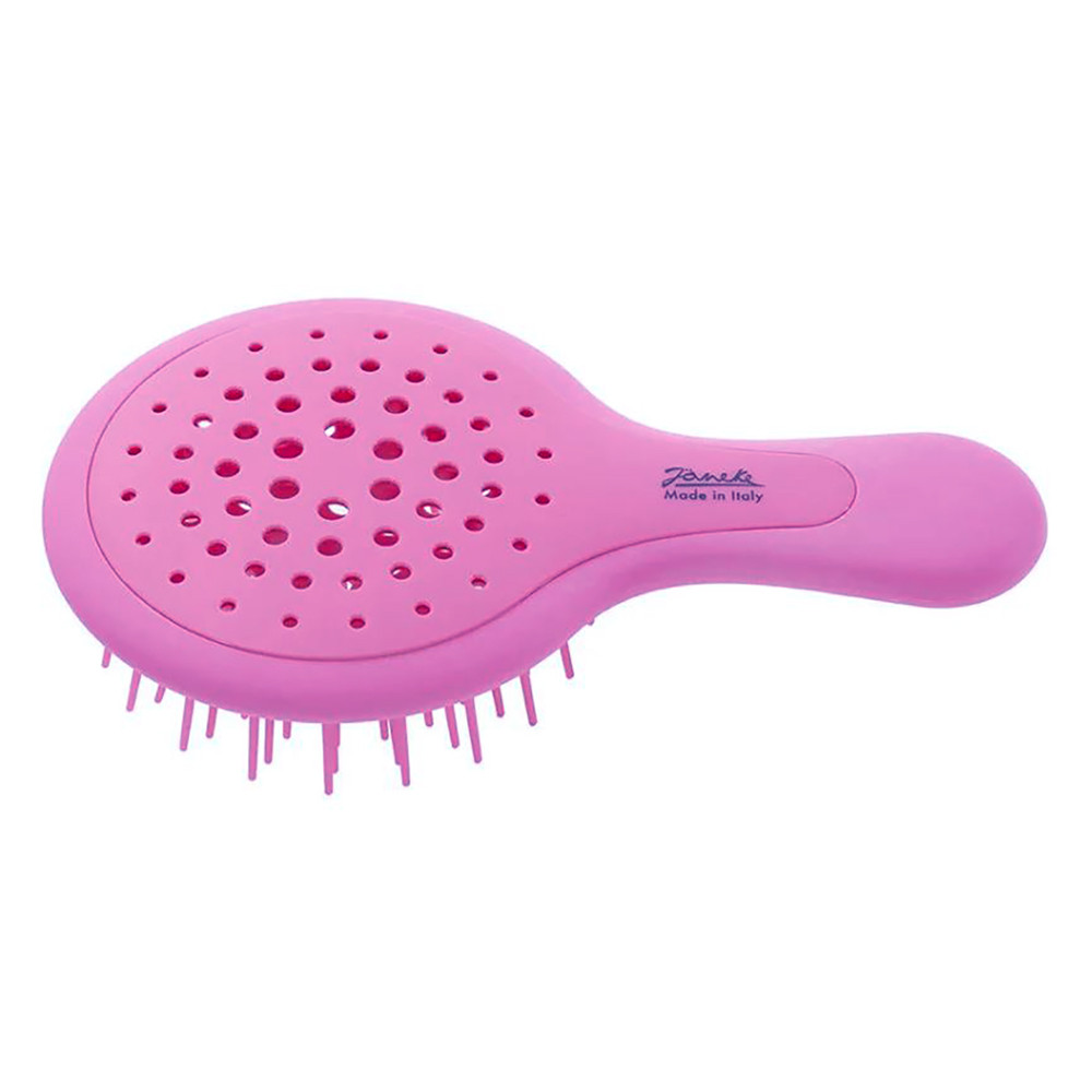 Гребінець для волосся фуксія Janeke Superbrush Mini (8006060575078)