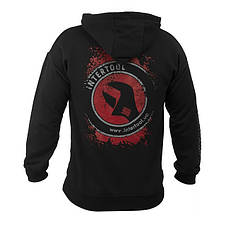 Худі чорний трикотаж арт. 8862 розм. L INTERTOOL SP-4001, фото 3