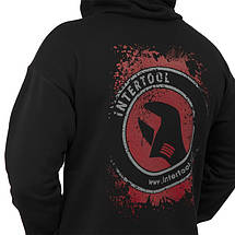 Худі чорний трикотаж арт. 8862 розм. L INTERTOOL SP-4001, фото 4