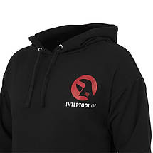 Худі чорний трикотаж арт. 8862 розм. L INTERTOOL SP-4001, фото 5