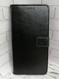 Чохол книжка для Nokia 3.4 Leather чорний