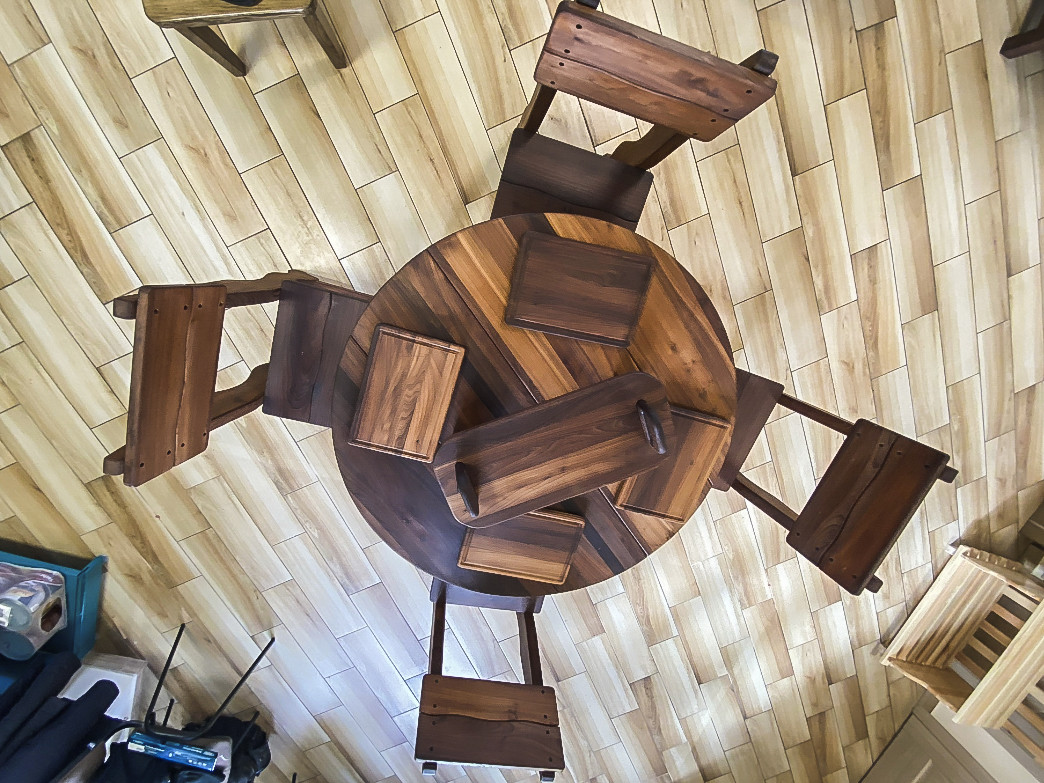 Деревянная мебель из массива термо дерева от производителя, комплект Furniture set - 42 - фото 2 - id-p1368251766