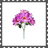 Штучні квіти Букет клематисів, 6 голів, 420 мм