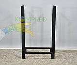 Дровниця для зберігання дров металева 700*300*900 Kompred OL466/3, фото 7