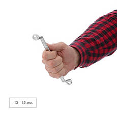 Ключ накидний INTERTOOL XT-1212, фото 4