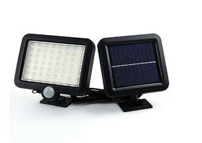 Світильник на сонячній батареї з датчиком руху 56 led