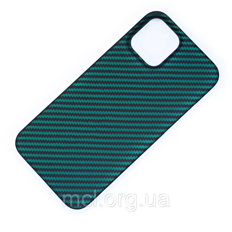 Карбоновий чохол для Apple iPhone 12 Pro Max (MagSafe Version) Karbon Magnet Case
