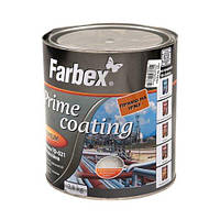 Ґрунтовка ТМ "Farbex" ГФ-021 чорна антикорозійна 2,8 кг