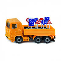 Модель Siku Вантажівка з дорожніми знаками 1:87
