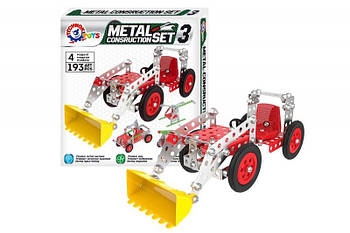 Іграшка "Конструктор металевий ТехноК" 6412 G-Rich