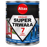 Эмаль по металлу ALTAX голубая 0,75л.