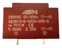 T32VA Трансформатор на плату, 9V, 3.2VA, Royal, Magic