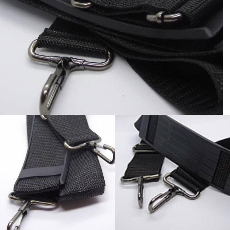 Наплічний ремінь із карабінами — для всього))