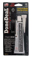DoneDeal Термостойкий герметик-формирователь прокладок силиконовый "ОЕМ" черный 85г. 6712