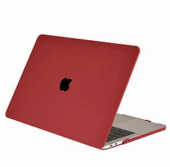 Чохол для Macbook Pro 13 A1706-A2338 гранатовий Marsala