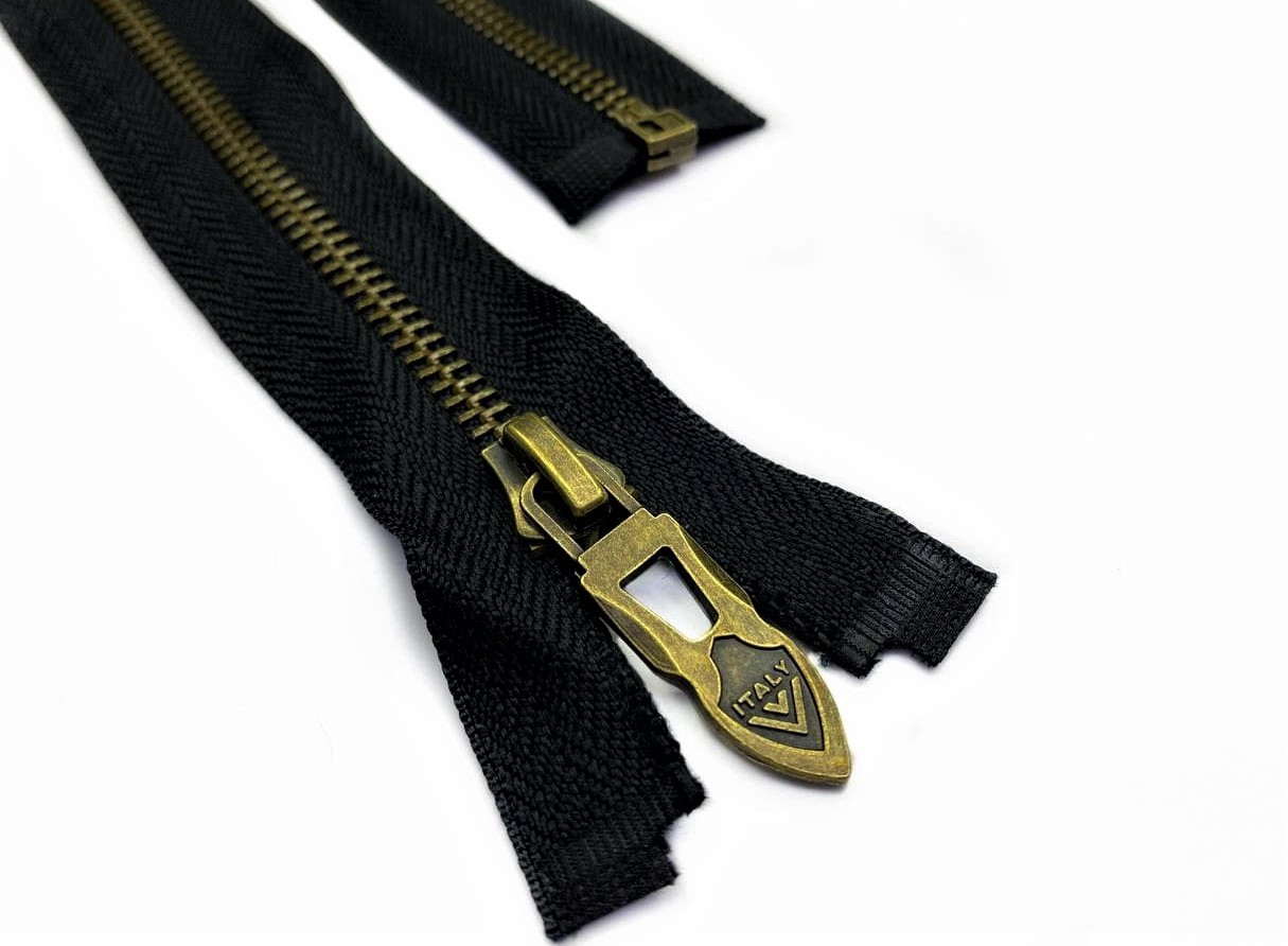 Моління металевої No5 Італія легкий хід довжини 100см колір Чорного зуб'я антик, фото 1