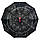 Парасолька напівавтомат однотонна "Зоряне небо" від Bellissimo, бордова, 019302-3, фото 6