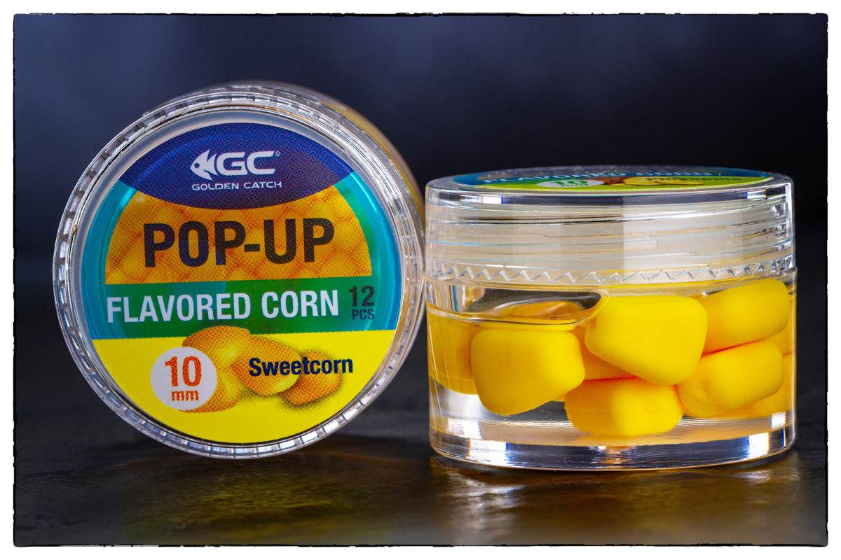 Силіконова кукурудза в дипі GC Pop-Up Flavored 10мм Sweetcorn