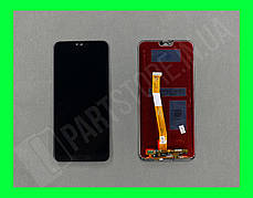 Дисплей Huawei Honor 10 із сенсором та сканером відбитка пальця, чорний (оригінальні комплектуючі)