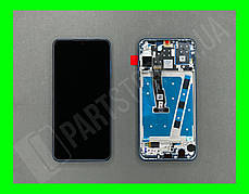 Дисплей Huawei P30 Lite 2020 48MP/Nova 4e с сенсором и рамкой, синий (оригинальные комплектующие)