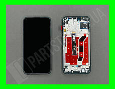 Дисплей Huawei P40 Lite / P20 Lite 2019 / Nova 6 SE / Nova 5i / Nova 7i з сенсором та рамкою, зелений (оригінальні комплектуючі)