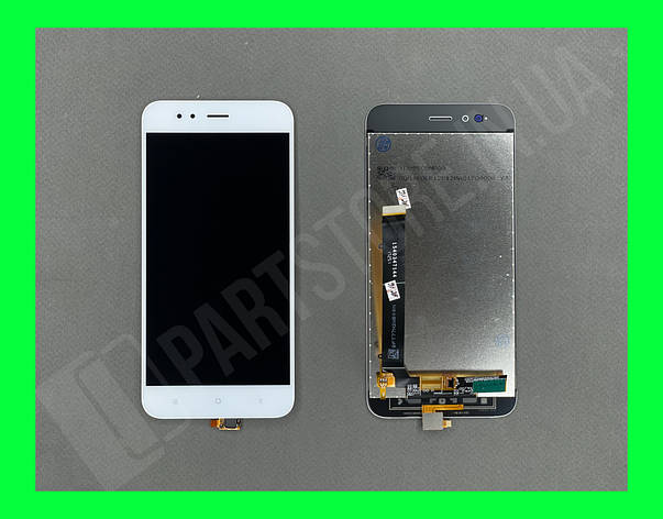 Дисплей Xiaomi Mi A1 / Mi 5X із сенсором, білий (оригінальні комплектуючі), фото 2