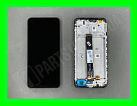 Дисплей Xiaomi Redmi 9A / Redmi 9AT / Redmi 9C / Redmi 10A / Poco C3 / Poco C31 із сенсором та рамкою, чорний (оригінальні