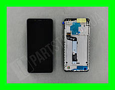 Дисплей Xiaomi Redmi Note 5/Redmi Note 5 Pro із сенсором і рамкою, чорний (оригінальні комплектуючі)