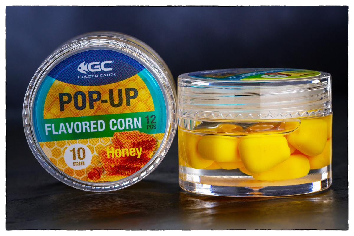 Силіконова кукурудза в дипі GC Pop-Up Flavored 10мм Honey