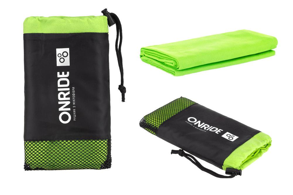 Рушник з мікрофібри ONRIDE Wipe 10 120х60 см зелений
