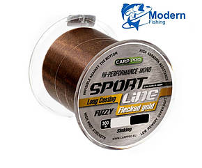 Волосінь Carp Pro Sport Line Flecked Gold 300 м 0.335 мм