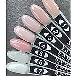 Гель для нарощування SAGA Builder Gel Veil, Orchid Shimmer №3, фото 4