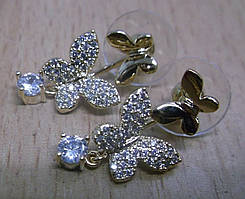 Сережки "Метелики" від Студії www.LadyStyle.Biz