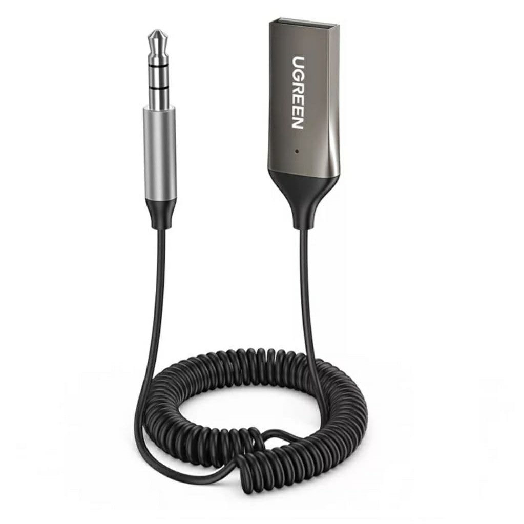 Автомобільний Bluetooth адаптер приймач стерео 5.3 з мікрофоном Ugreen CM309