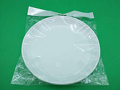 Набір Тарілка Одноразова Пластикова велика 1 секція(10шт)(1 пач)Столова Посуд